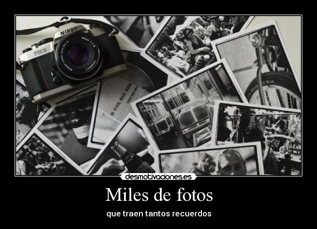 Miles de fotos -