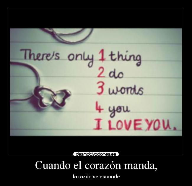 Cuando el corazón manda, - 
