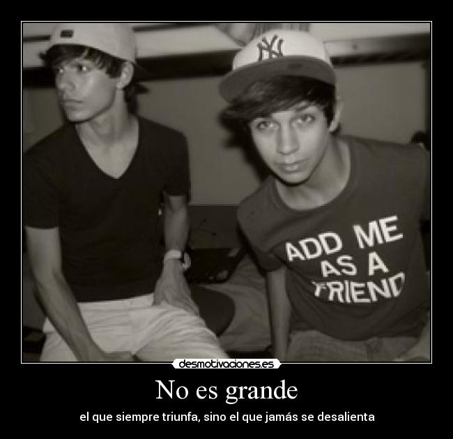 No es grande - 