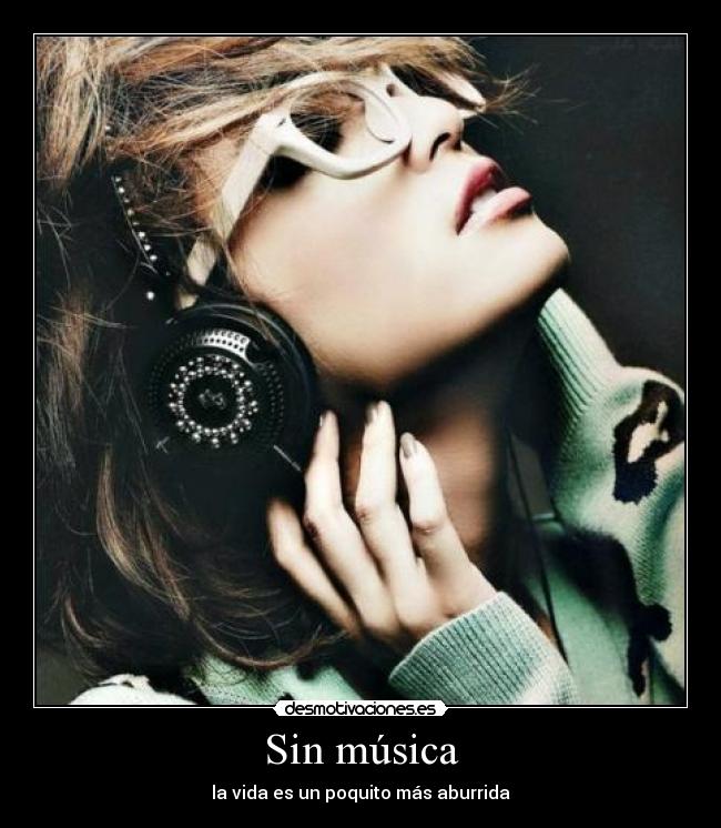 Sin música -