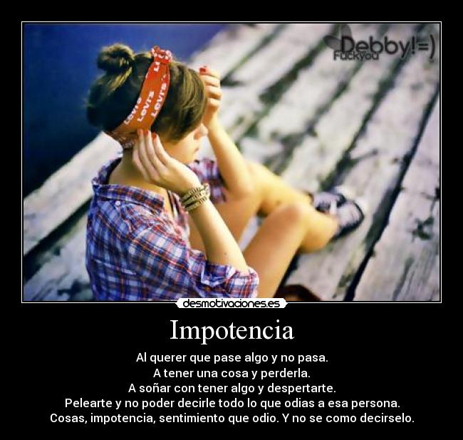 Impotencia -