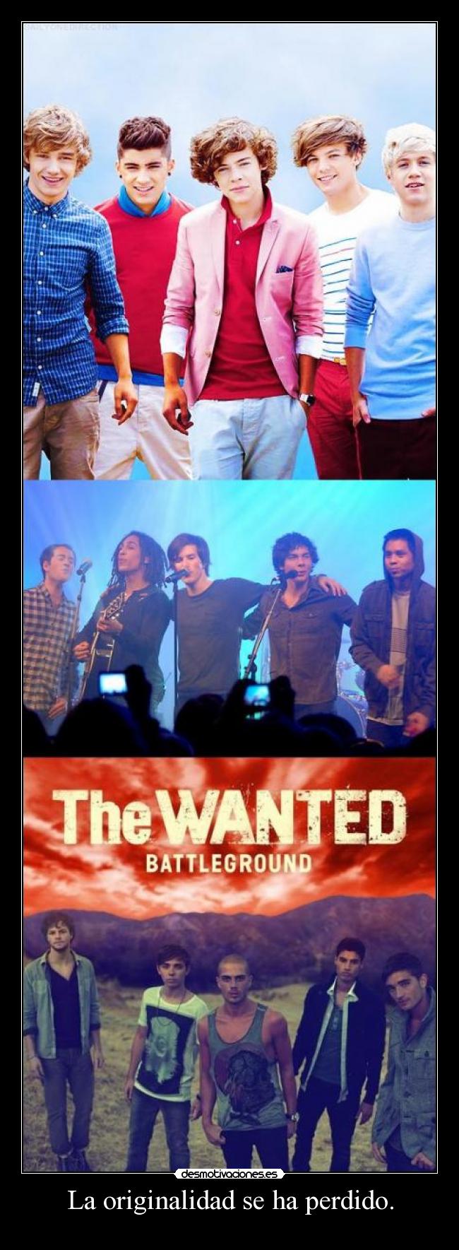 La originalidad se ha perdido. -