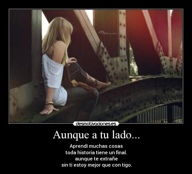 Aunque a tu lado... - 