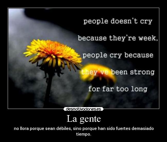 La gente - 