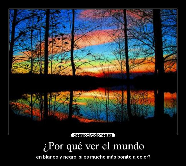 ¿Por qué ver el mundo -