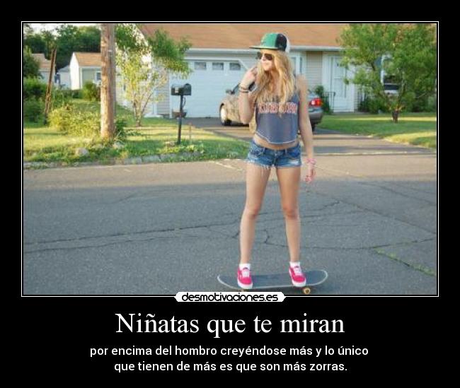 Niñatas que te miran - 