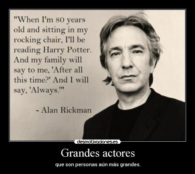 Grandes actores -