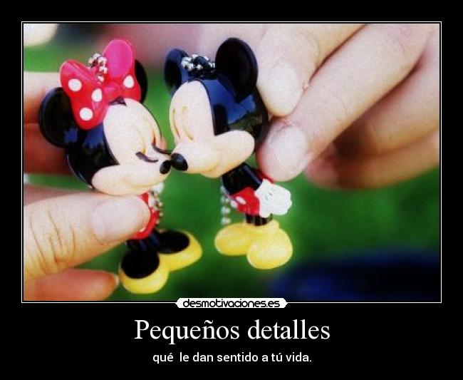 Pequeños detalles - 