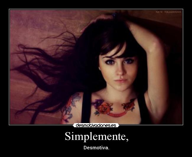 Simplemente, - 