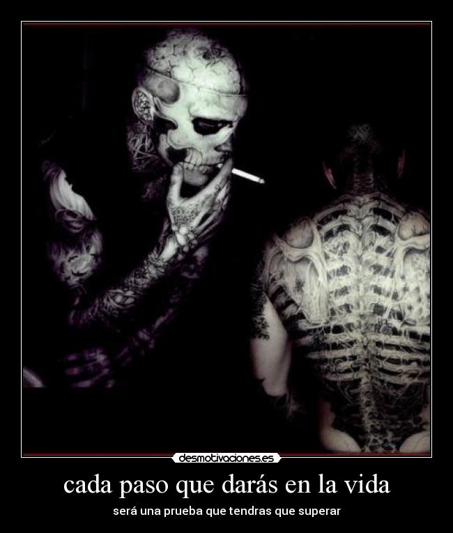 carteles vida paso paso desmotivaciones