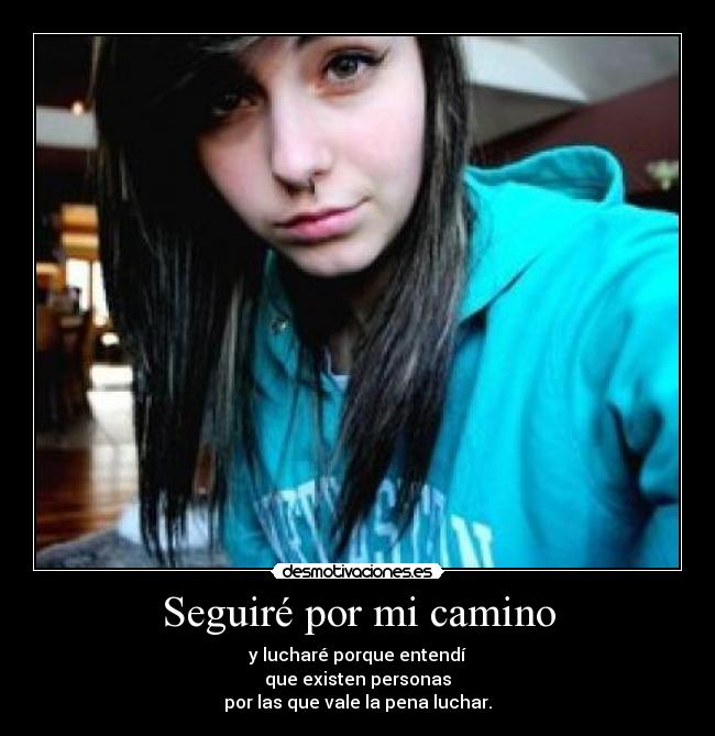 Seguiré por mi camino - 