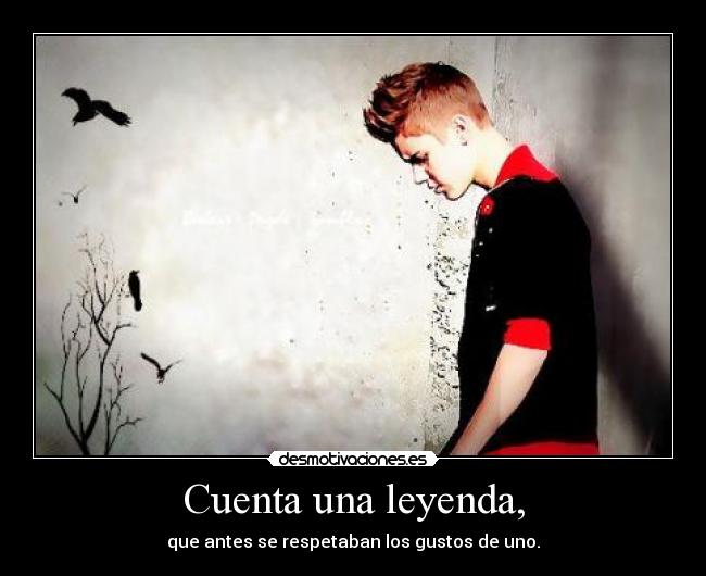 Cuenta una leyenda, -