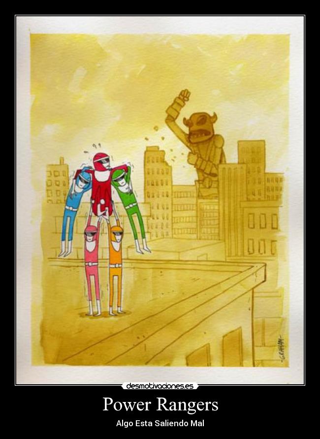 Power Rangers - Algo Esta Saliendo Mal