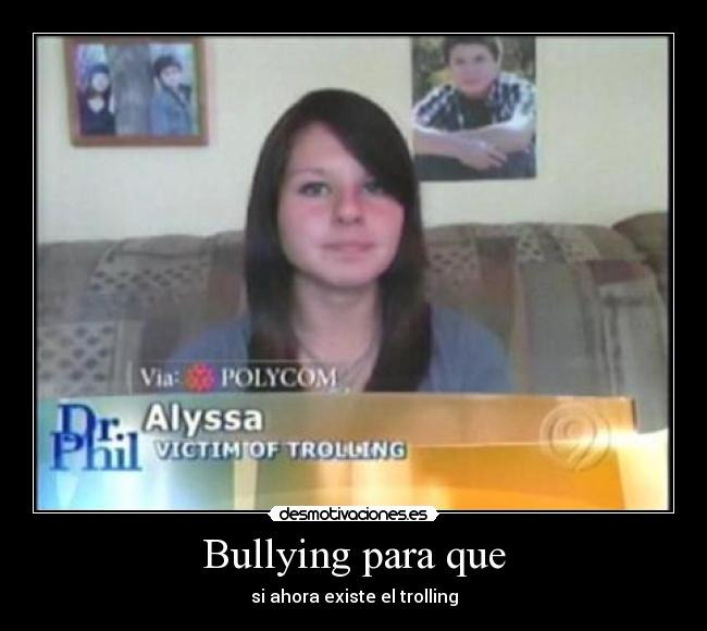 Bullying para que - 