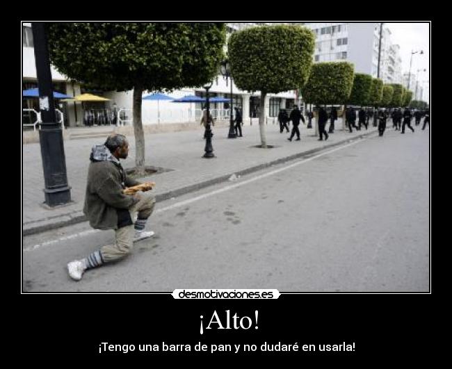 carteles barra pan desmotivaciones