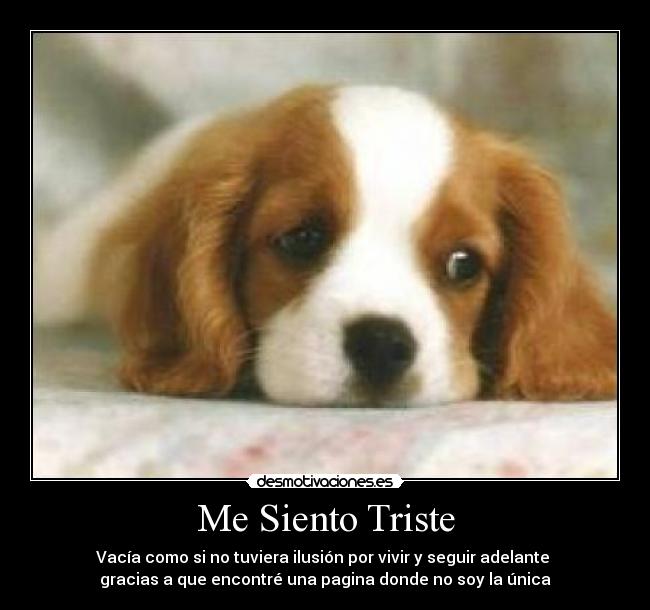 Me Siento Triste - 