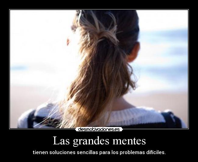 Las grandes mentes -