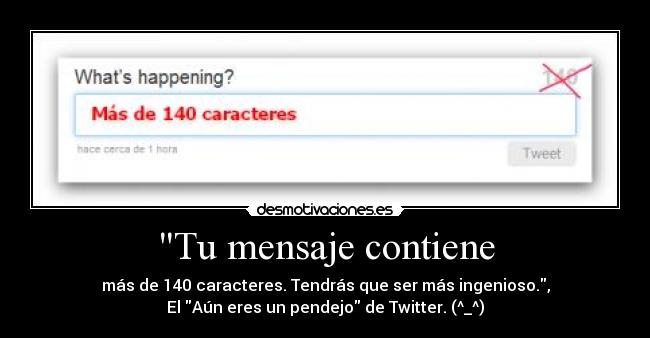 carteles tweet twitter desmotivaciones