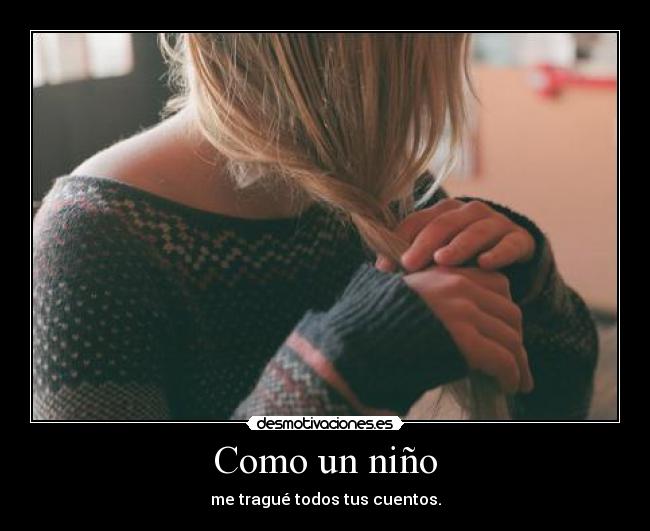 Como un niño - 