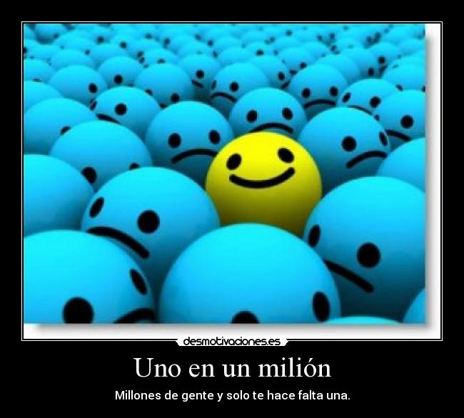 Uno en un milión -