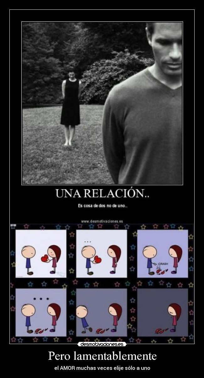 Pero lamentablemente - 