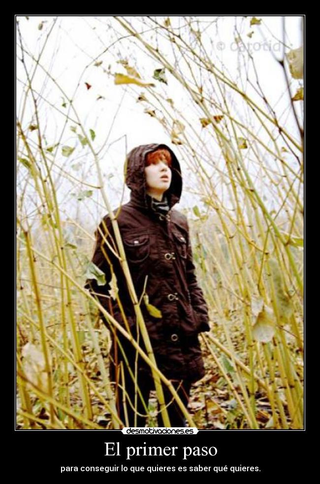 El primer paso -