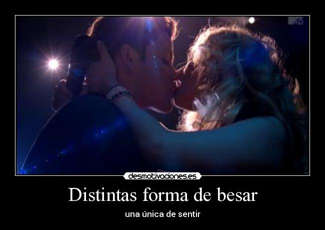 Distintas forma de besar -