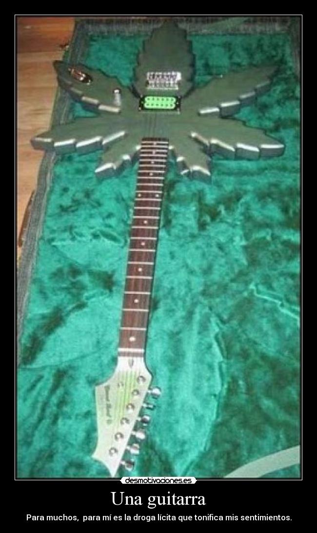 Una guitarra -