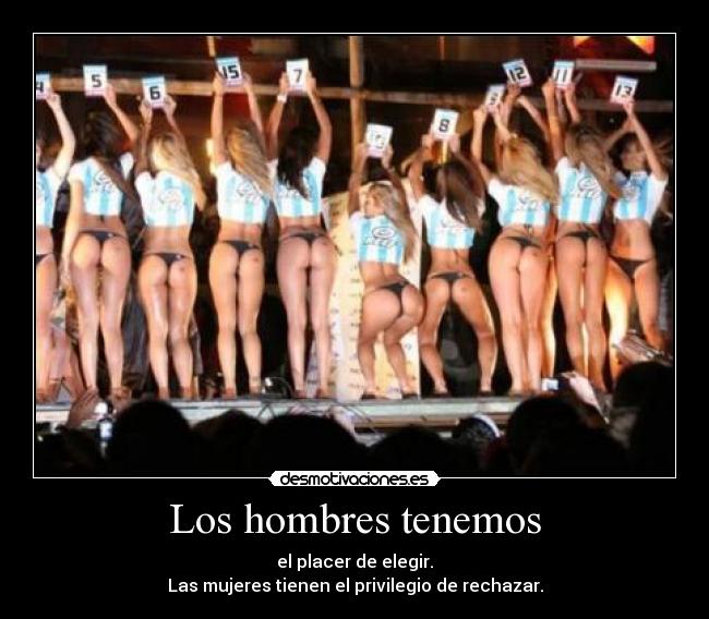Los hombres tenemos -