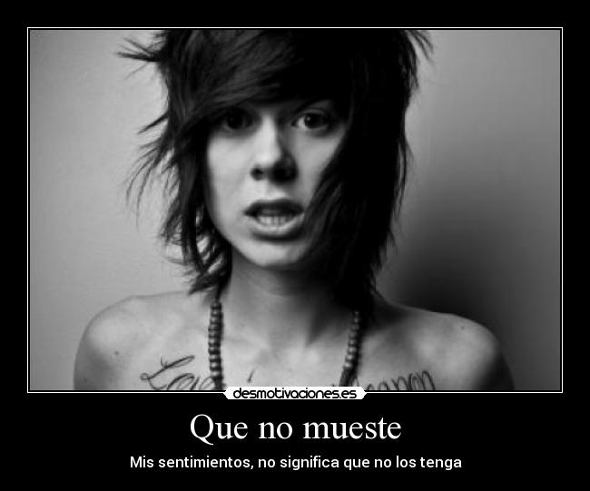 Que no mueste -