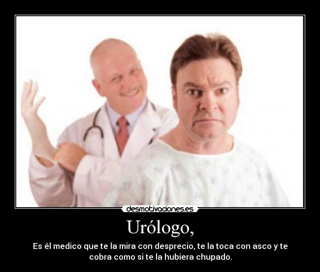 Urólogo, - 