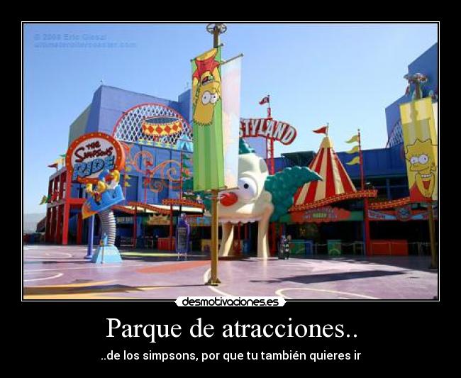 Parque de atracciones.. -
