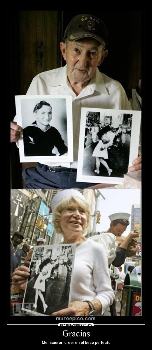 Gracias - Me hicieron creer en el beso perfecto