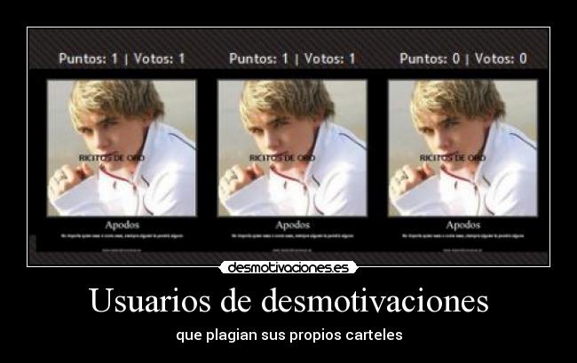 Usuarios de desmotivaciones - 