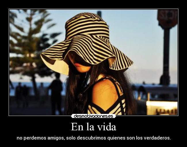 En la vida -