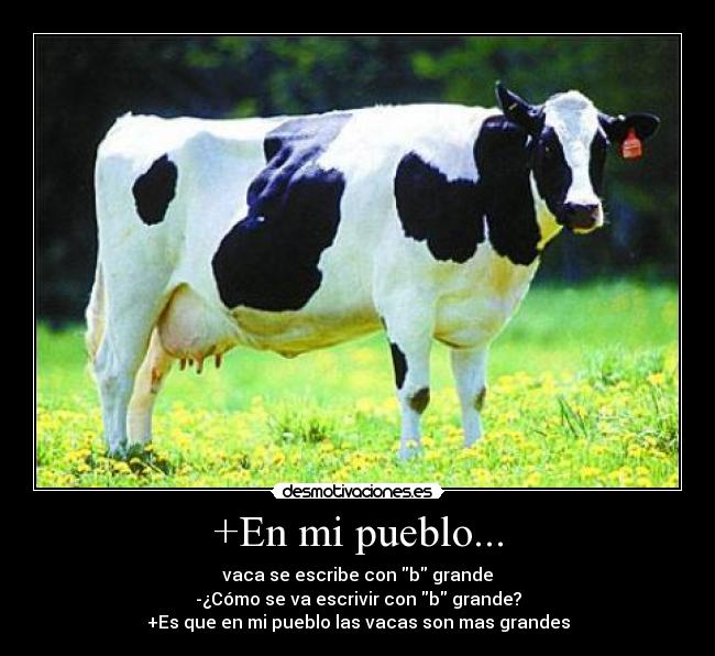 carteles vaca desmotivaciones