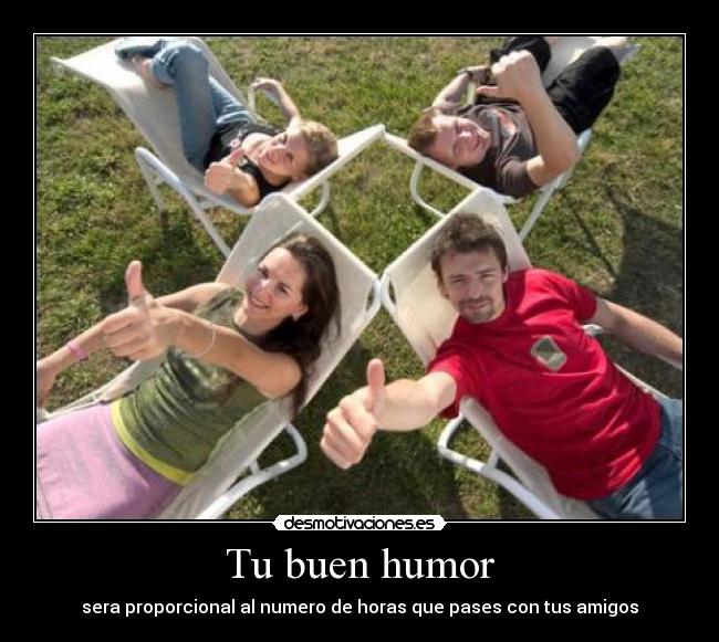 Tu buen humor - 