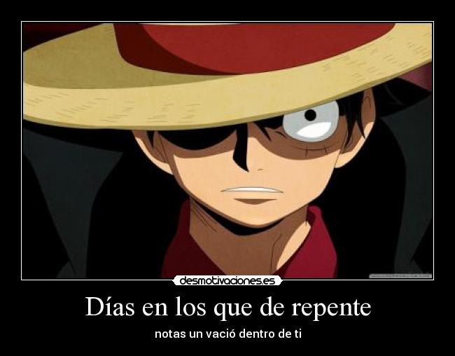 carteles sombrero luffy one piece plapla barquito lleno pastelitos caramelos bombon mugiwarax desmotivaciones