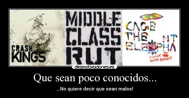 carteles que sean poco conocidos desmotivaciones