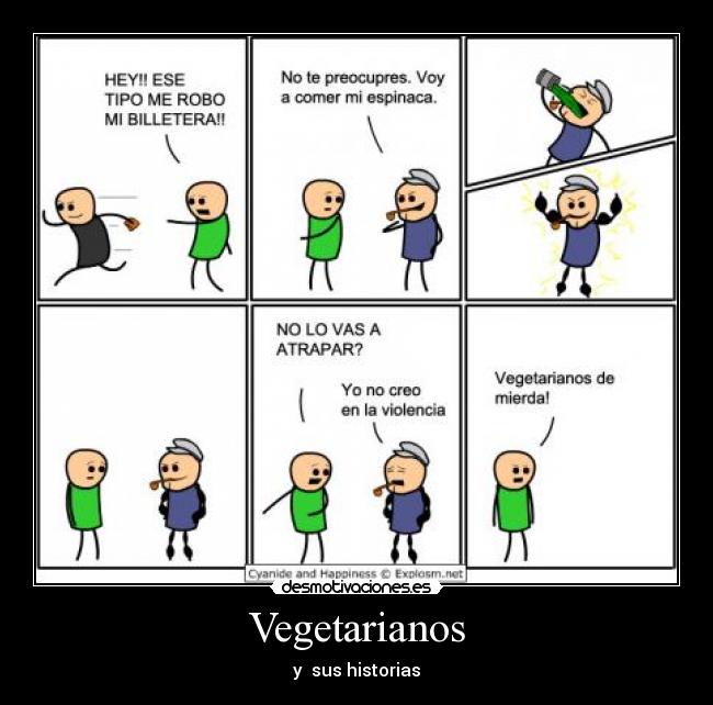 Vegetarianos - y  sus historias