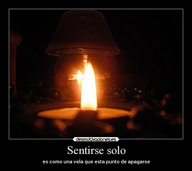 Sentirse solo -
