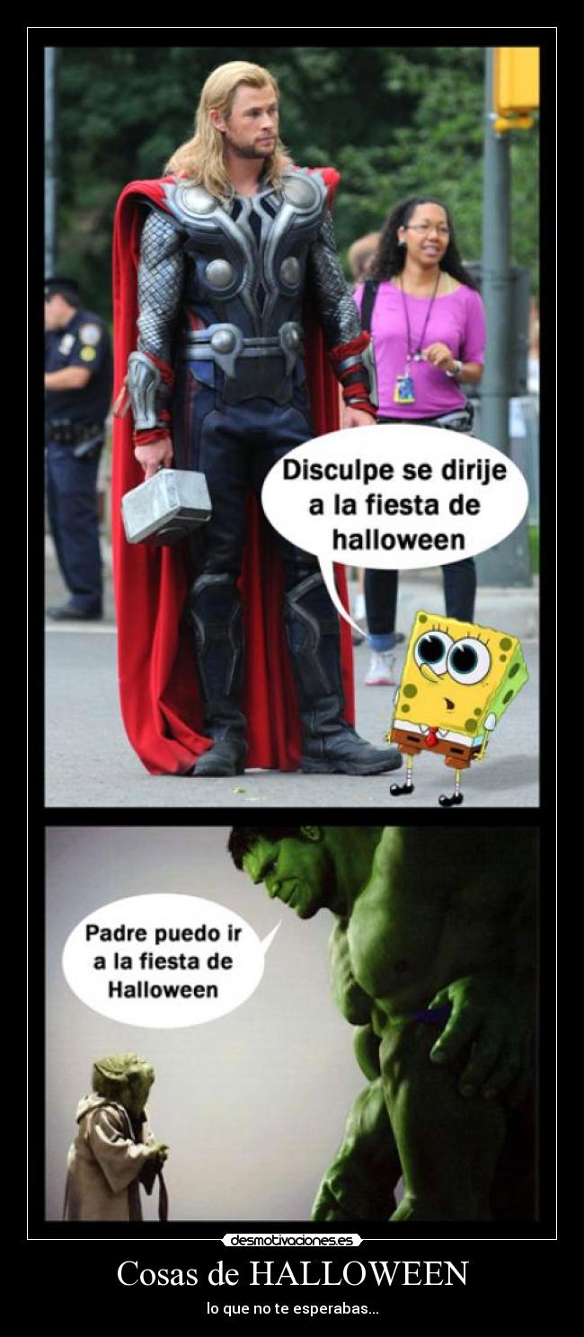 Cosas de HALLOWEEN - lo que no te esperabas...