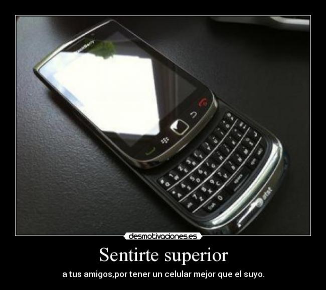 Sentirte superior -