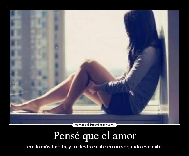Pensé que el amor - 