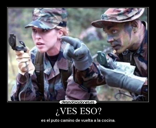 ¿VES ESO? -