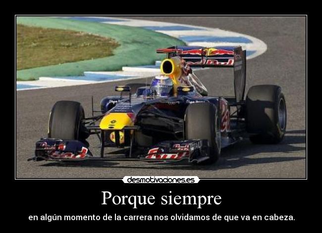 carteles vettel formula desmotivaciones