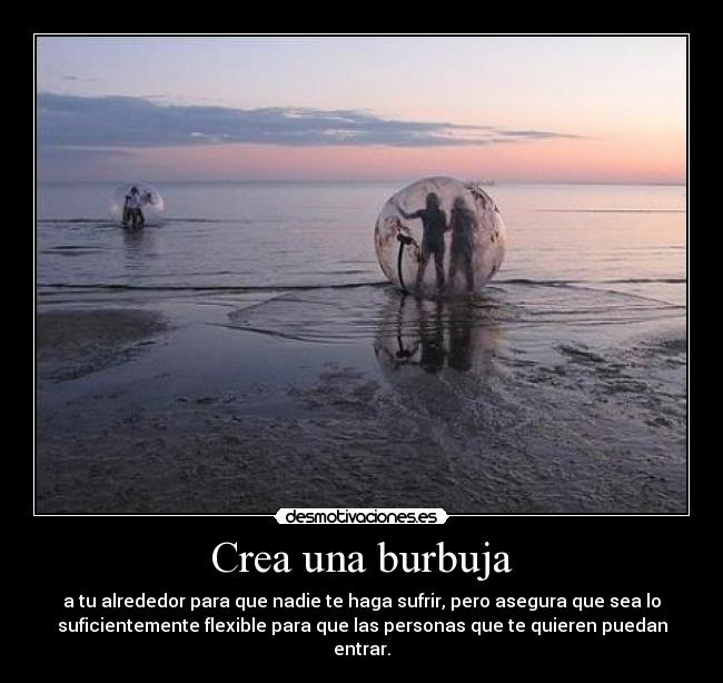 Crea una burbuja -