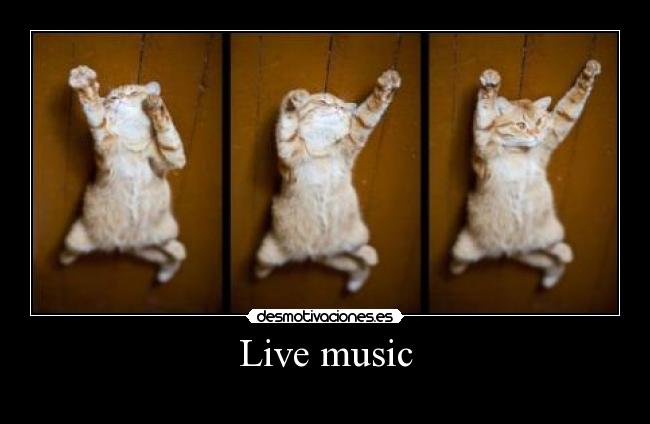 carteles live music teyi16 desmotivaciones