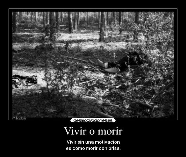 Vivir o morir -