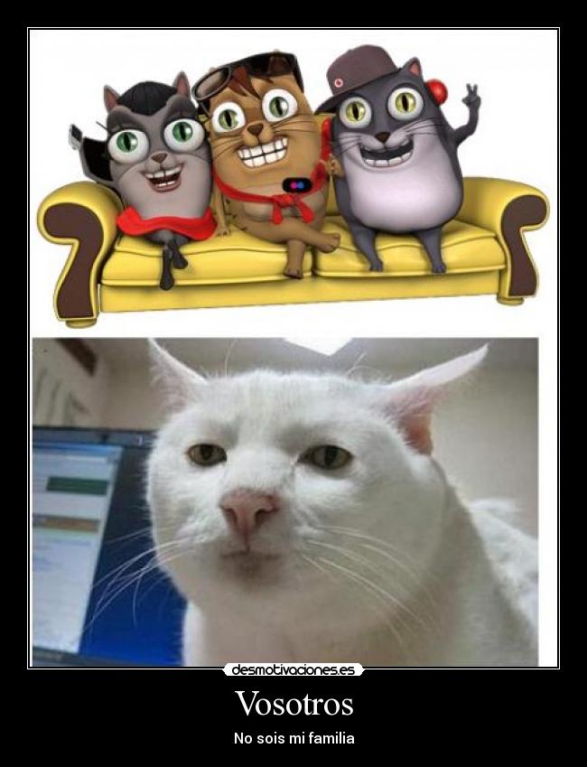 Vosotros - No sois mi familia